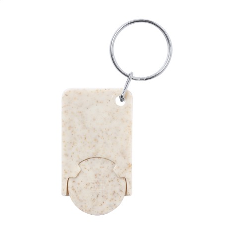 Portachiavi con gettone carrello