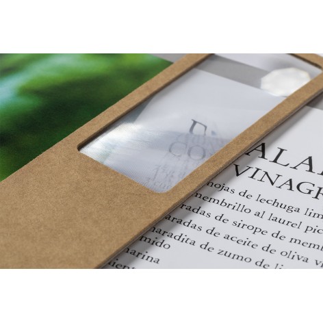 segnalibro con lente di ingrandimento
