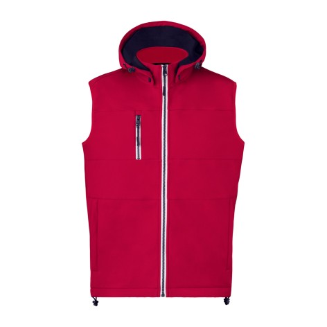gilet termico in softshell