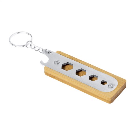 Portachiavi con utensile multifunzione