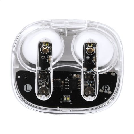 auricolari wireless trasparenti