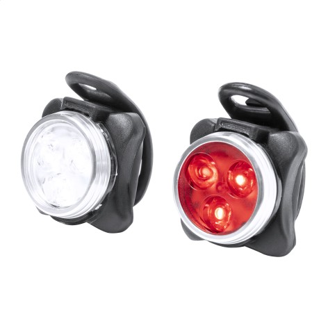 set di luci ricaricabili per bicicletta