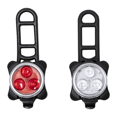 set di luci ricaricabili per bicicletta