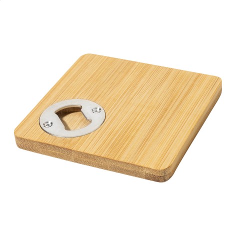sottobicchiere apribottiglie