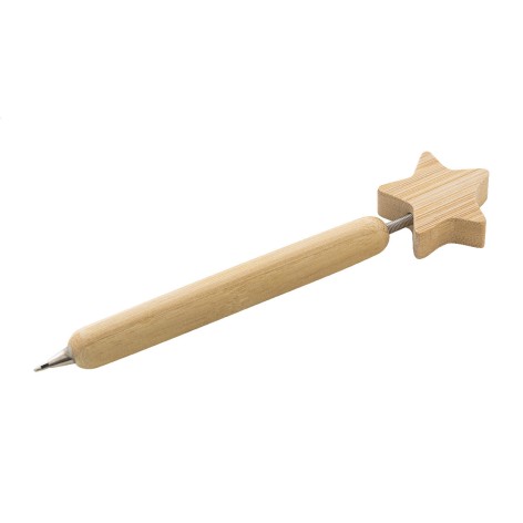 Penna a sfera natalizia, stella