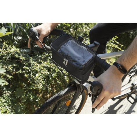 borsa in RPET portacellulare da bicicletta