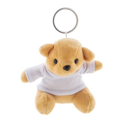 Portachiavi con orsetto in peluche