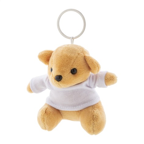 Portachiavi con orsetto in peluche
