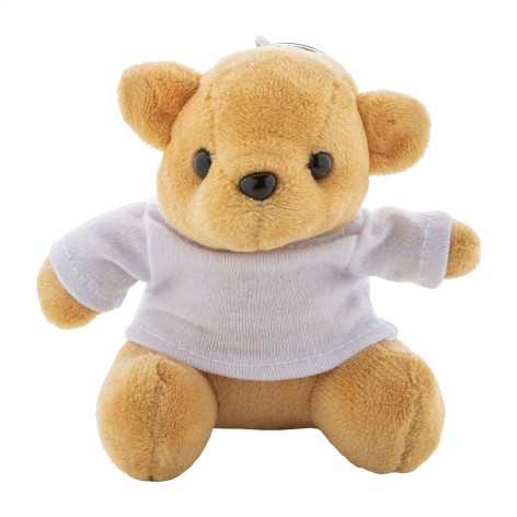 Portachiavi con orsetto in peluche