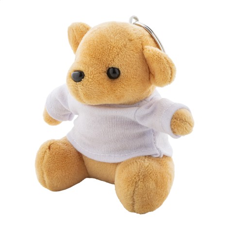 Portachiavi con orsetto in peluche