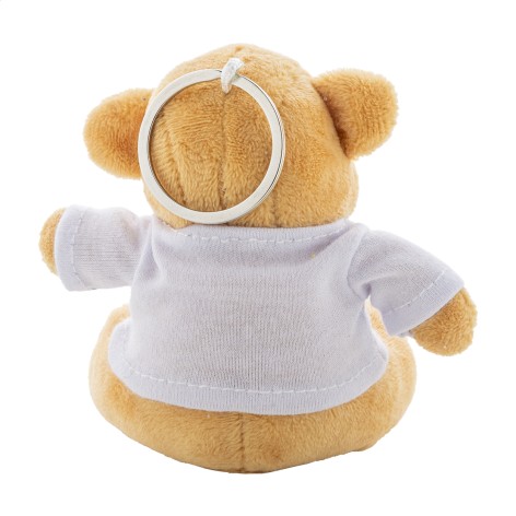 Portachiavi con orsetto in peluche