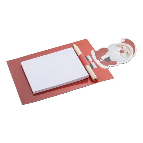 Blocco note magnetico natalizio, Babbo Natale