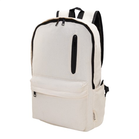 Zaino in canvas riciclato