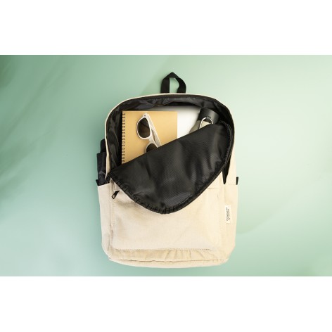 Zaino in canvas riciclato