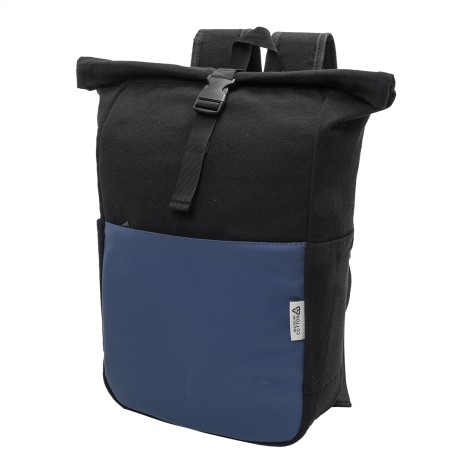 Zaino in canvas riciclato