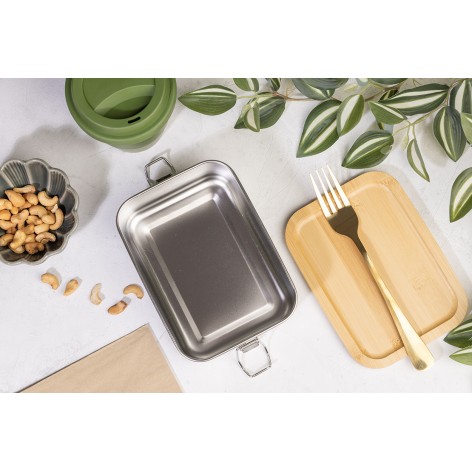 Contenitore per il pranzo in acciaio riciclato