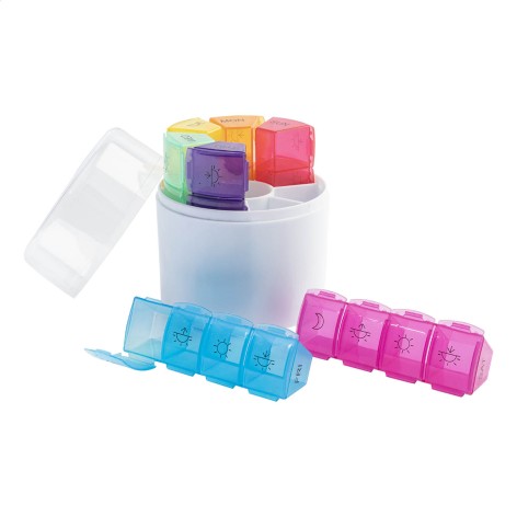 Set porta pillole in ABS riciclato