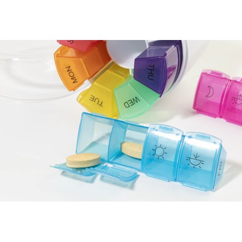 Set porta pillole in ABS riciclato