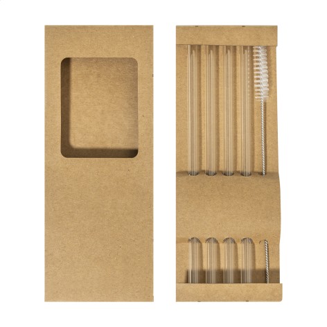 Set cannucce in vetro