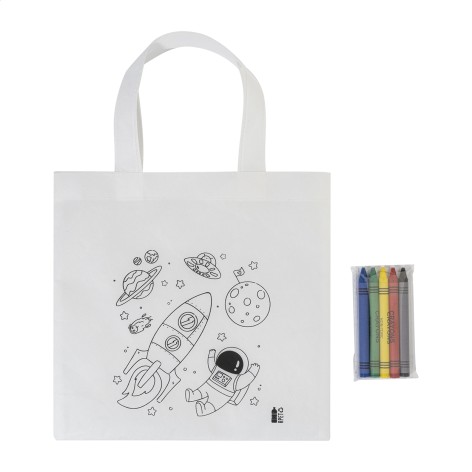 Borsa per la spesa da decorare in RPET