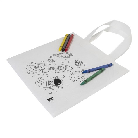 Borsa per la spesa da decorare in RPET