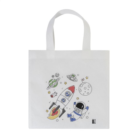 Borsa per la spesa da decorare in RPET