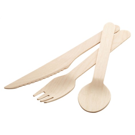posate in legno