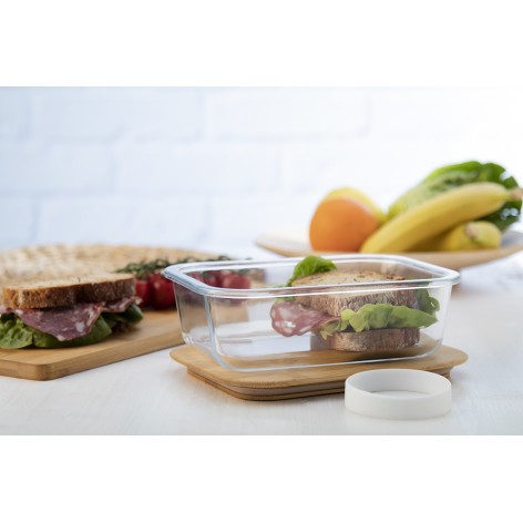contenitore per il pranzo in vetro