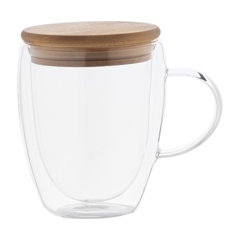 Tazza termica in vetro borosilicato