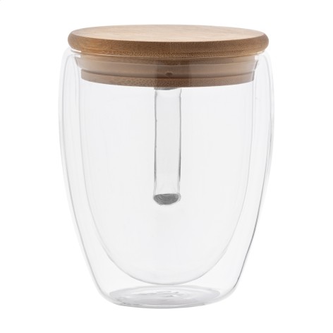 Tazza termica in vetro borosilicato