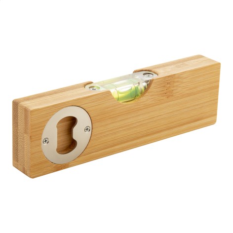 livella a bolla d'aria con apribottiglie