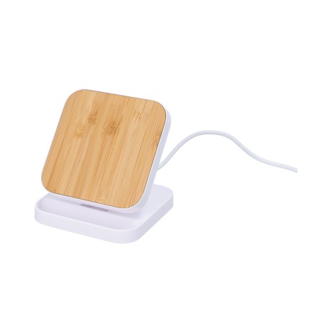caricabatterie wireless con supporto cellulare