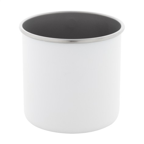 Tazza in acciaio riciclato