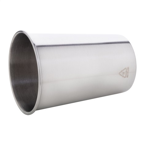 Bicchiere in acciaio inox riciclato