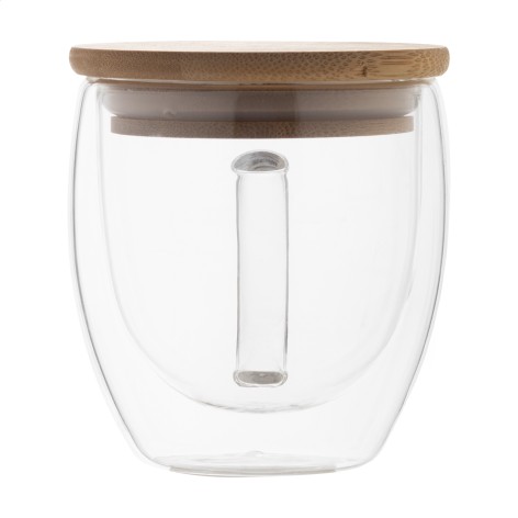 Tazza termica in vetro borosilicato