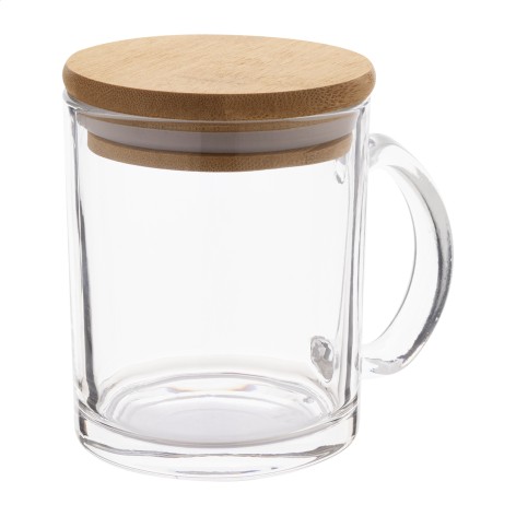 Tazza in vetro riciclato