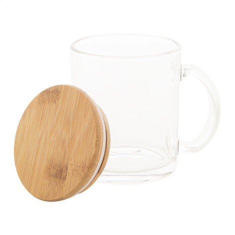 Tazza in vetro riciclato
