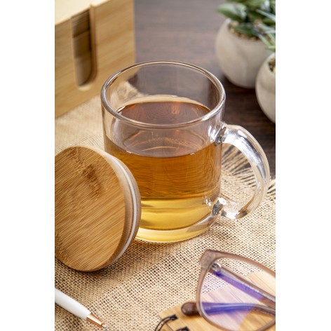 Tazza in vetro riciclato