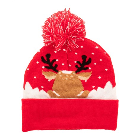 Cappellino invernale a tema natalizio