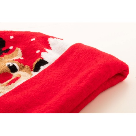 Cappellino invernale a tema natalizio