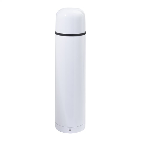 Thermos in acciaio riciclato