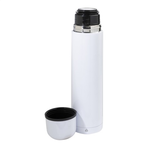 Thermos in acciaio riciclato