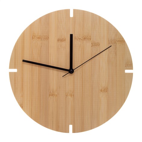 Orologio da parete in bambﾝ