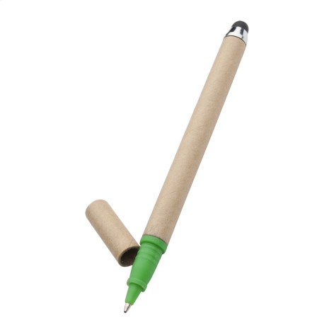 penna a sfera capacitiva in carta riciclata