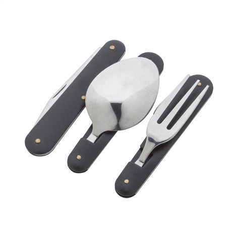set posate per campeggio
