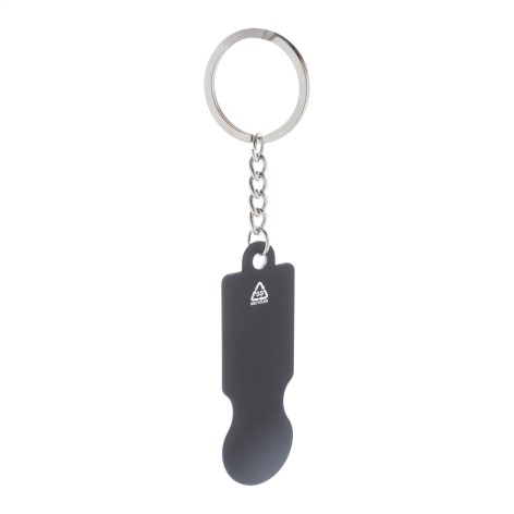 Portachiavi con gettone carrello