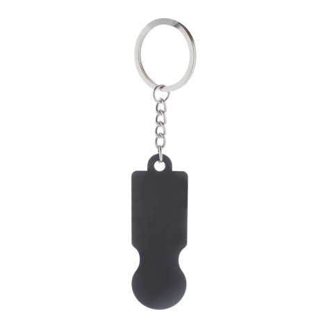 Portachiavi con gettone carrello
