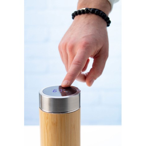 thermos con termometro