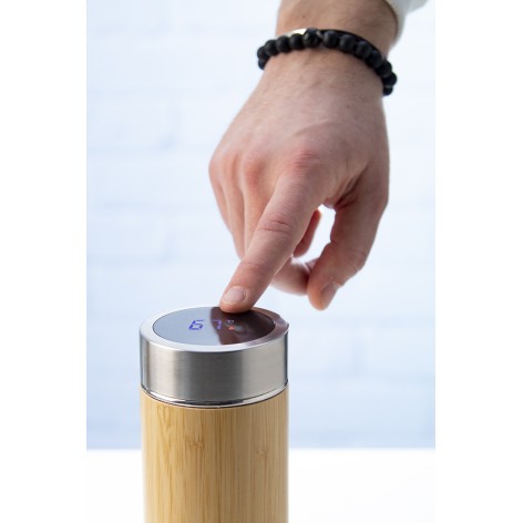 thermos con termometro