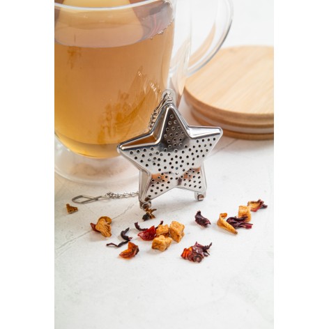 Infusore per tﾏ a tema natalizio, stella